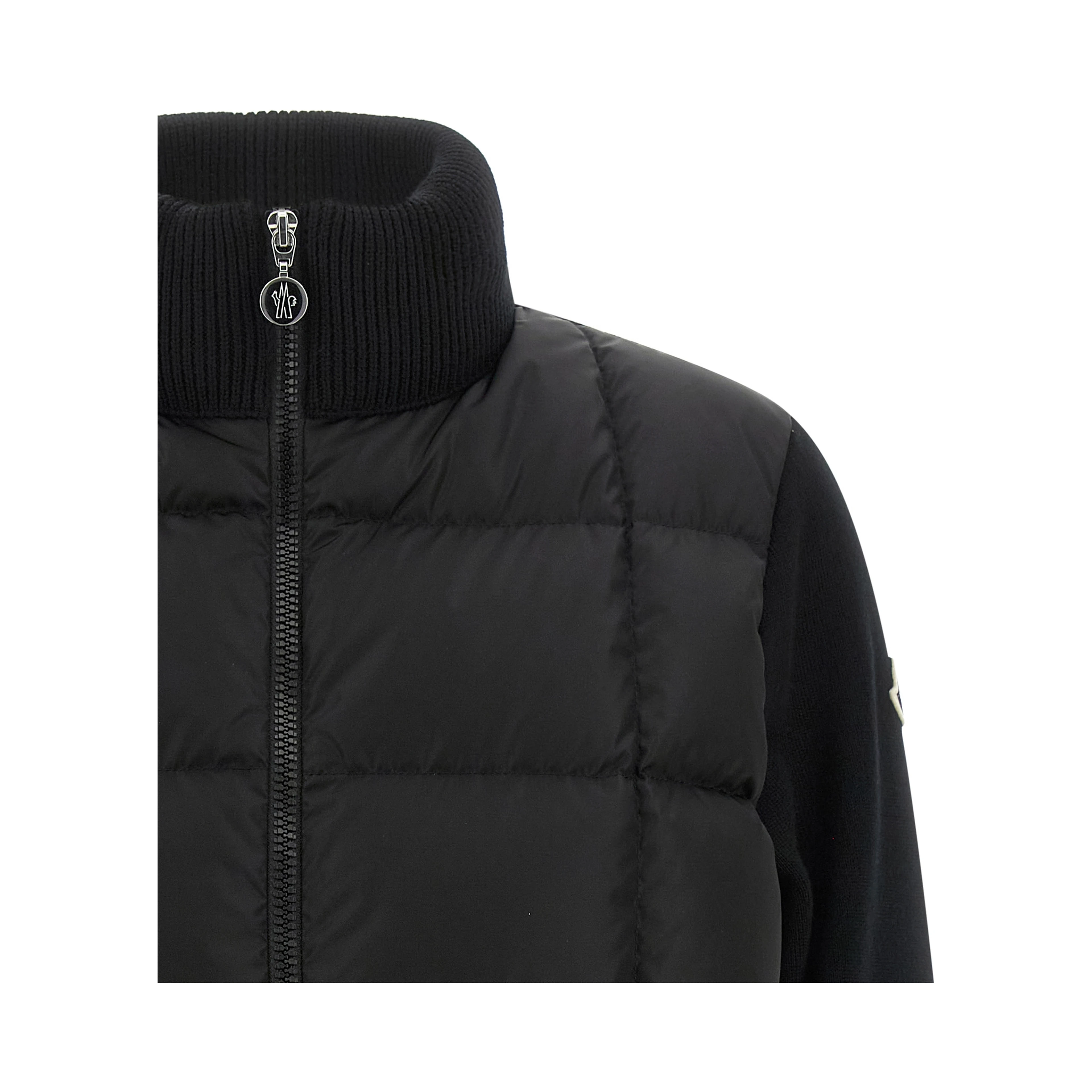 Black Virgin Wool Cardigan