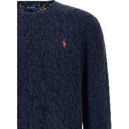 Blue Wool Cardigan