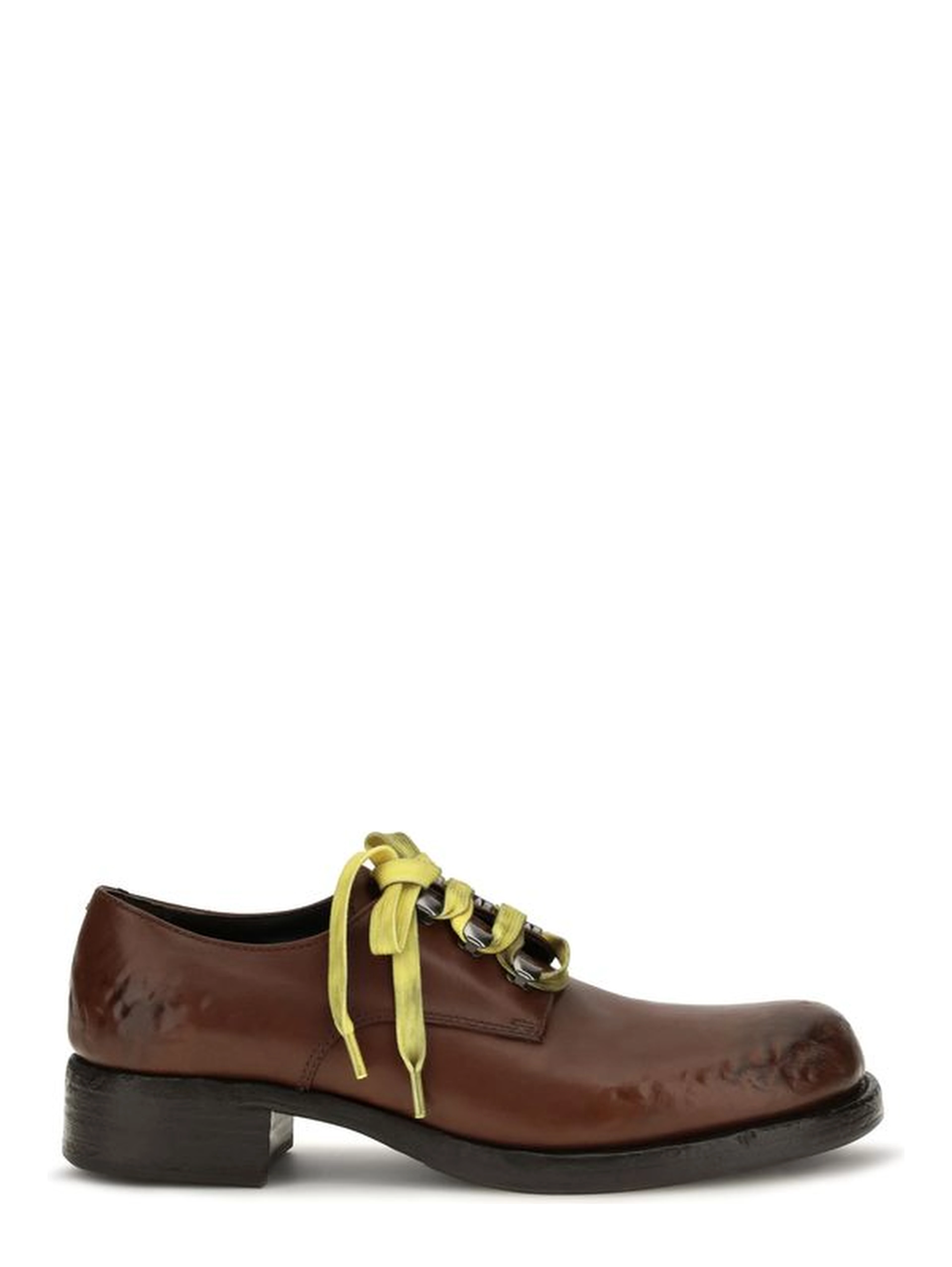 Brown Calf Leather Bos Taurus Slip-On Loafers