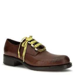 Brown Calf Leather Bos Taurus Slip-On Loafers