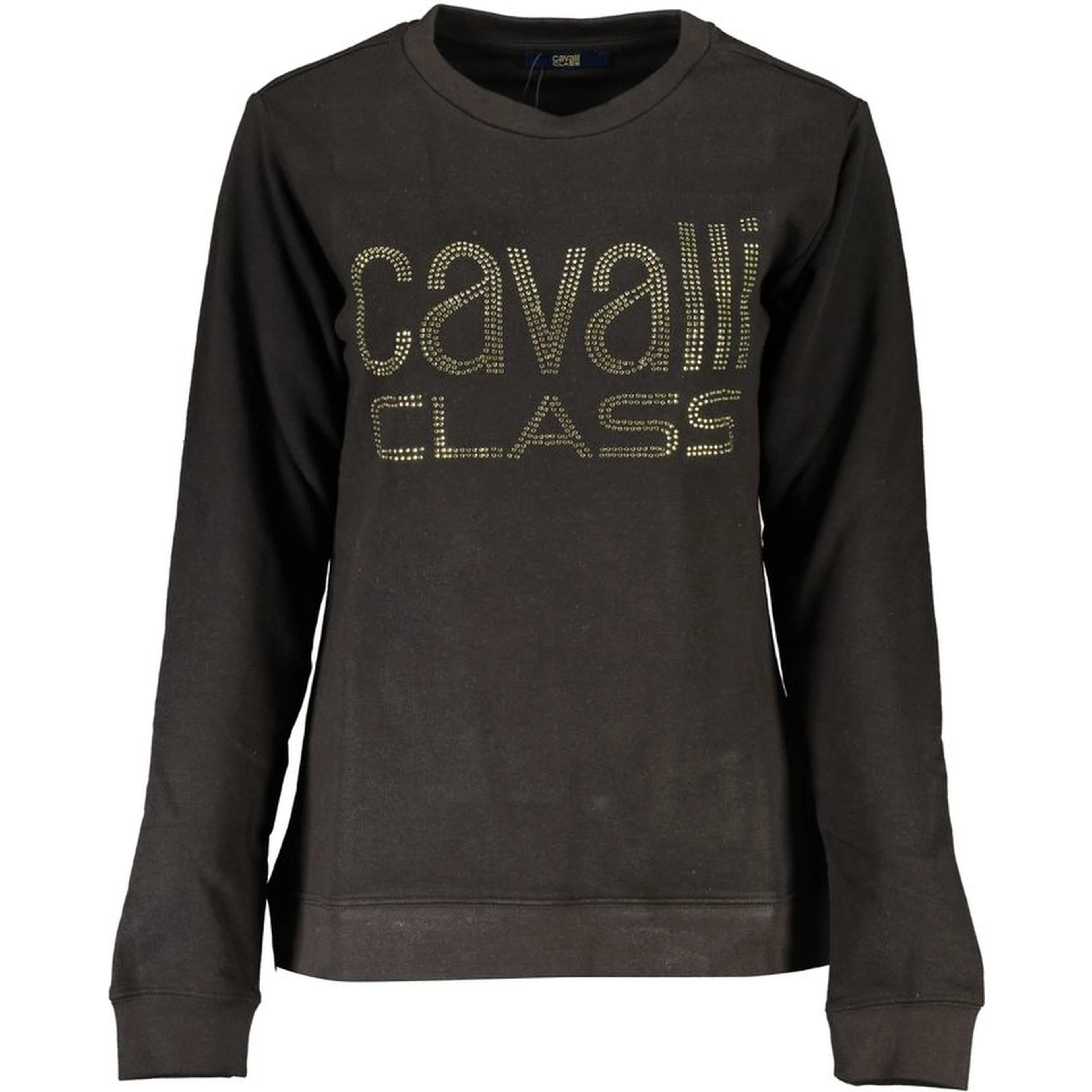 Black Cotton Women Sweater