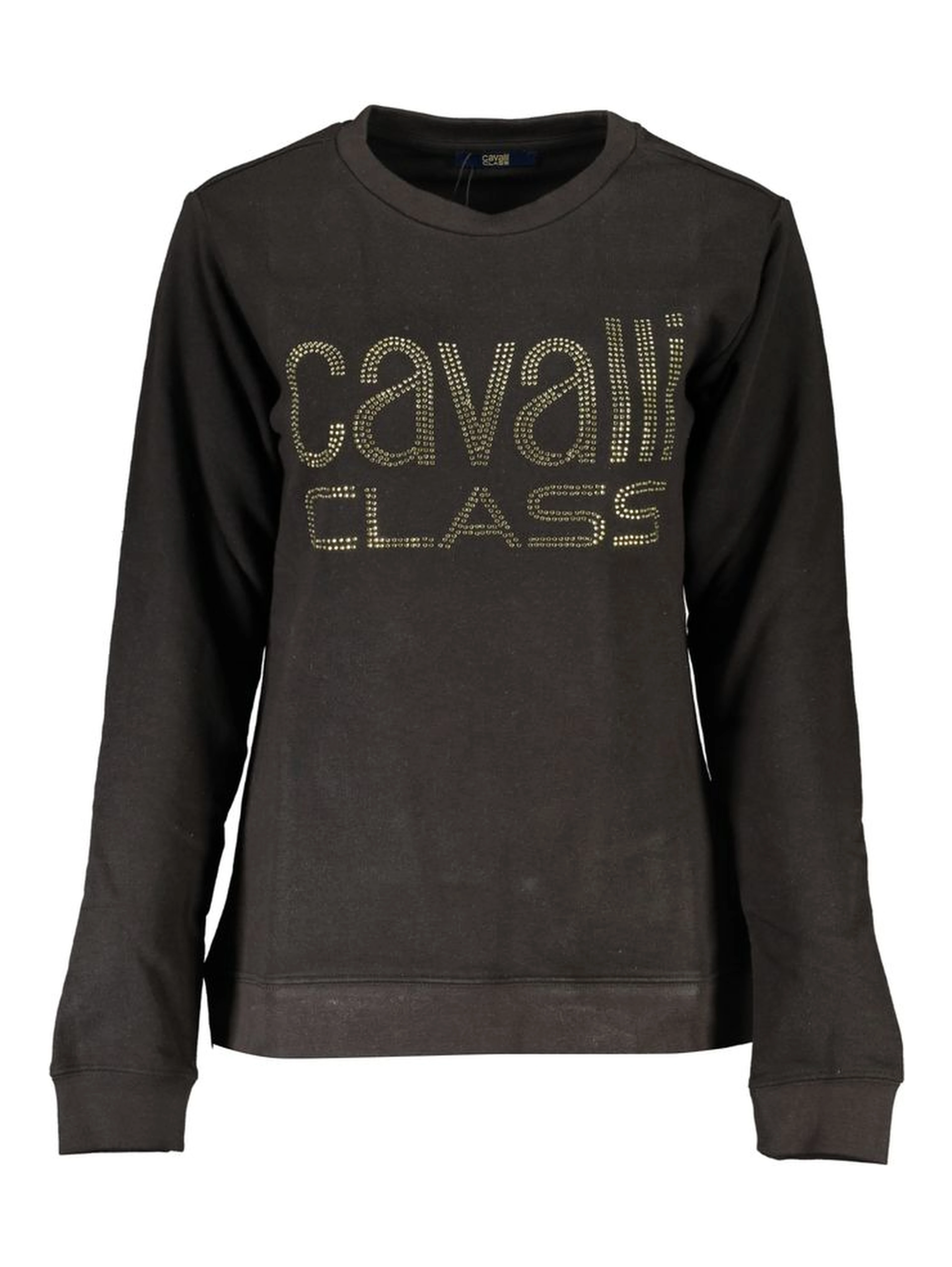 Black Cotton Women Sweater