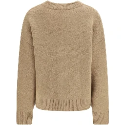 Beige Alpaca Vicugna Pacos Cardigan