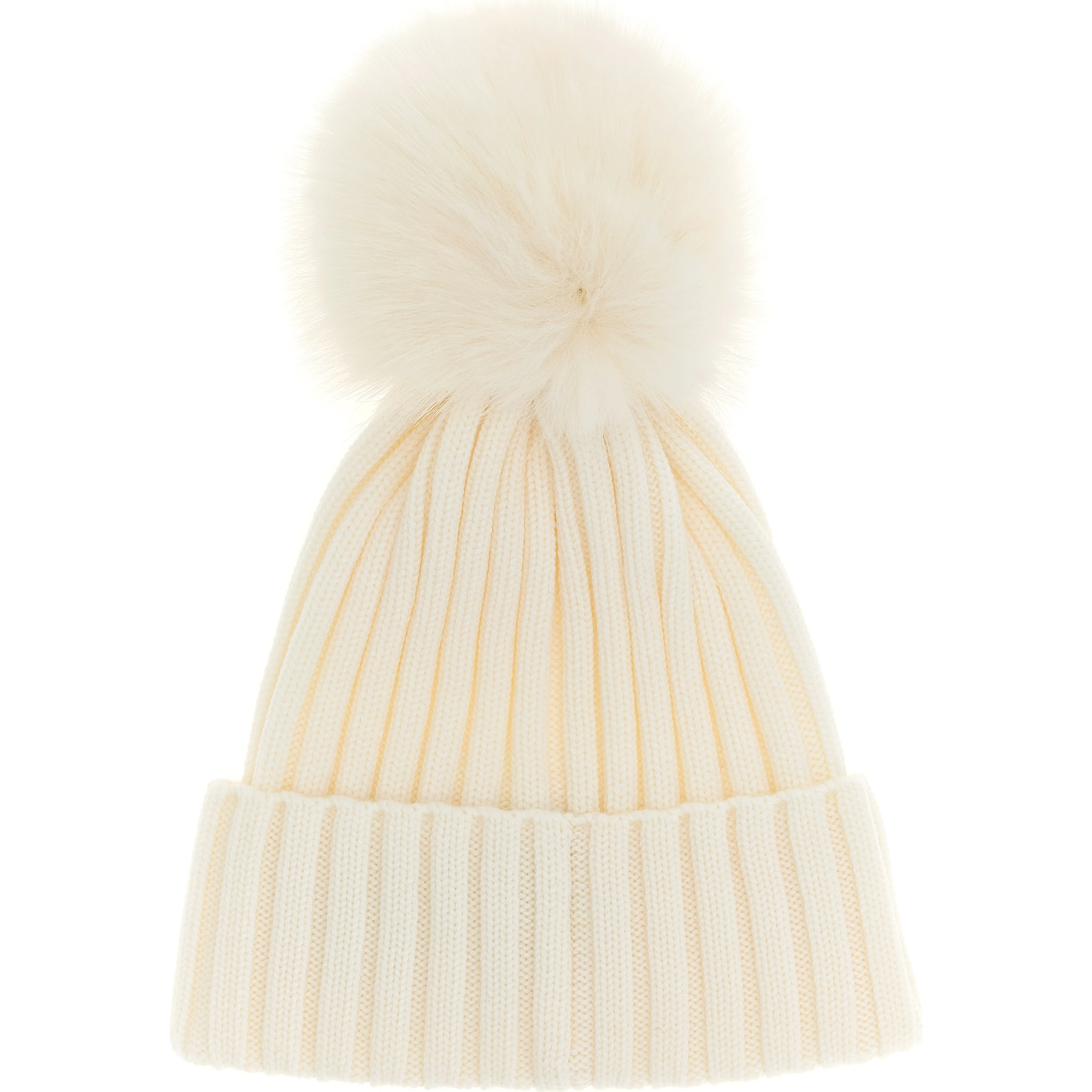 White MicroModal Beanie
