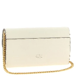 White Calfskin Cardholder