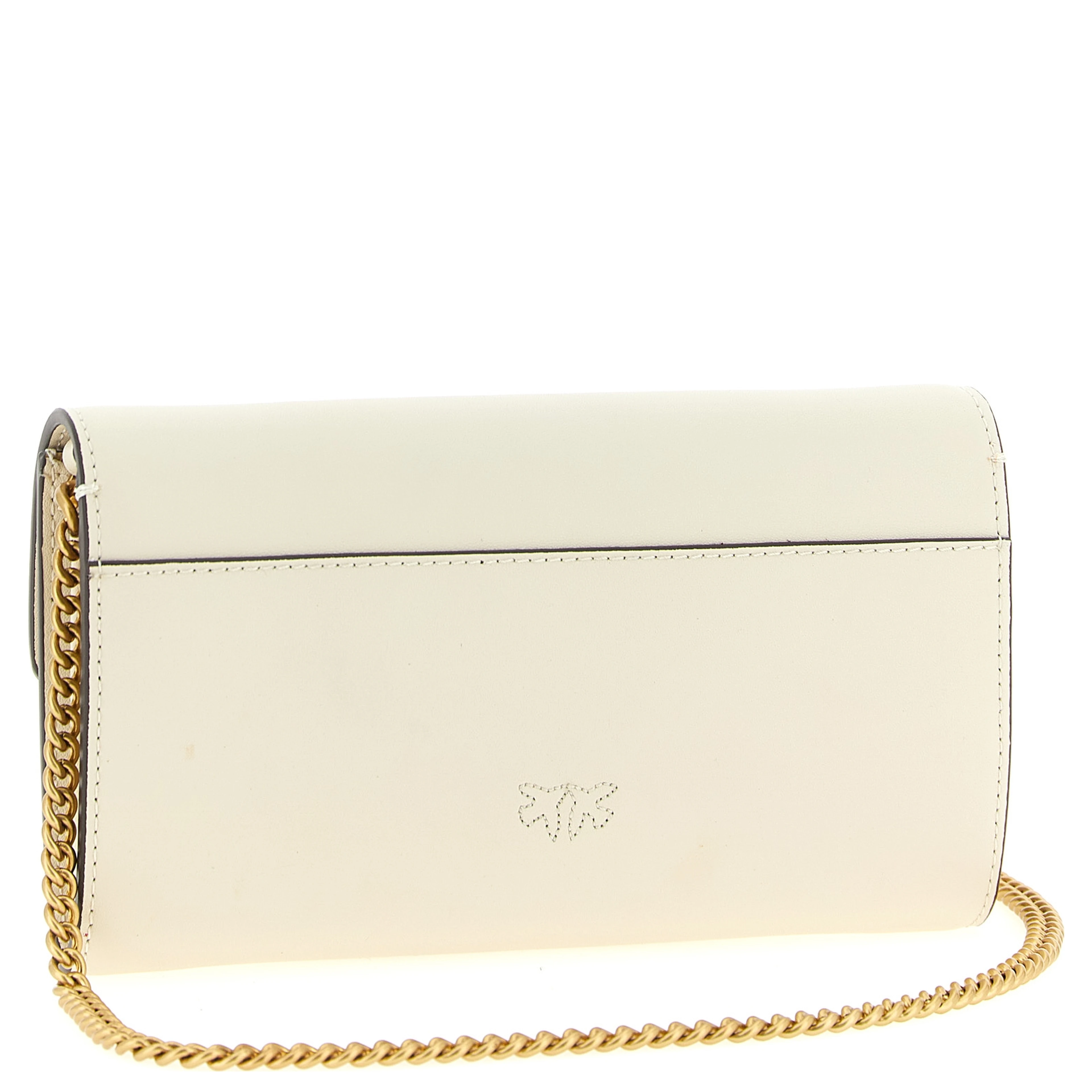 White Calfskin Cardholder
