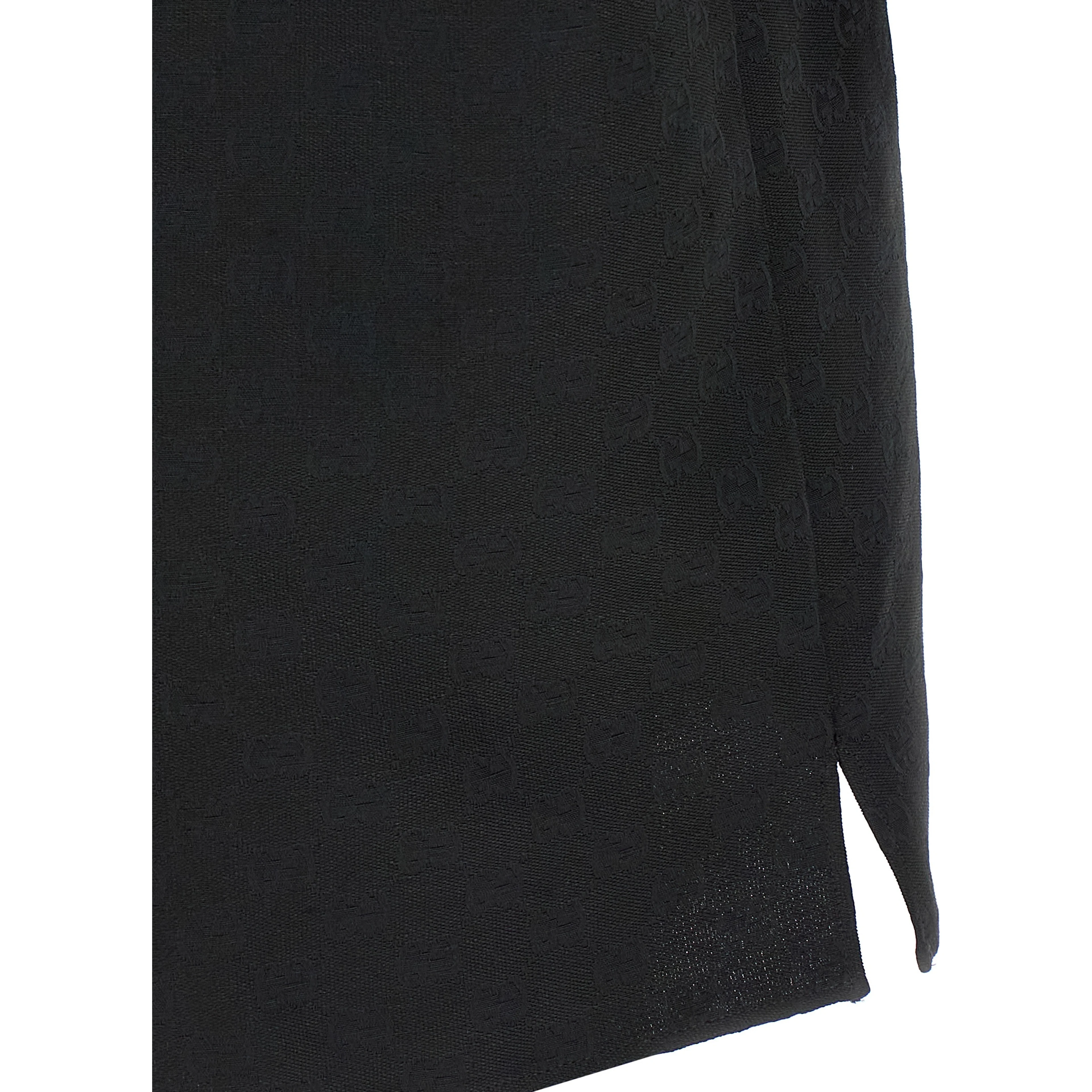 Black Linen Blouse