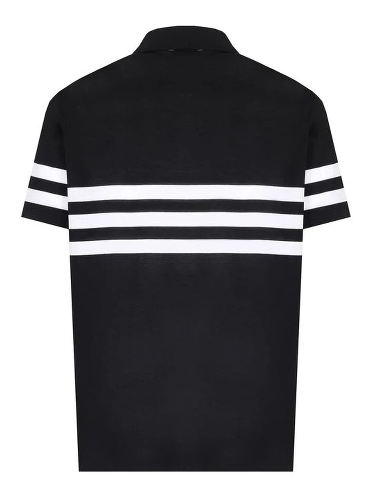 Black Cotton Polo Shirt alternative