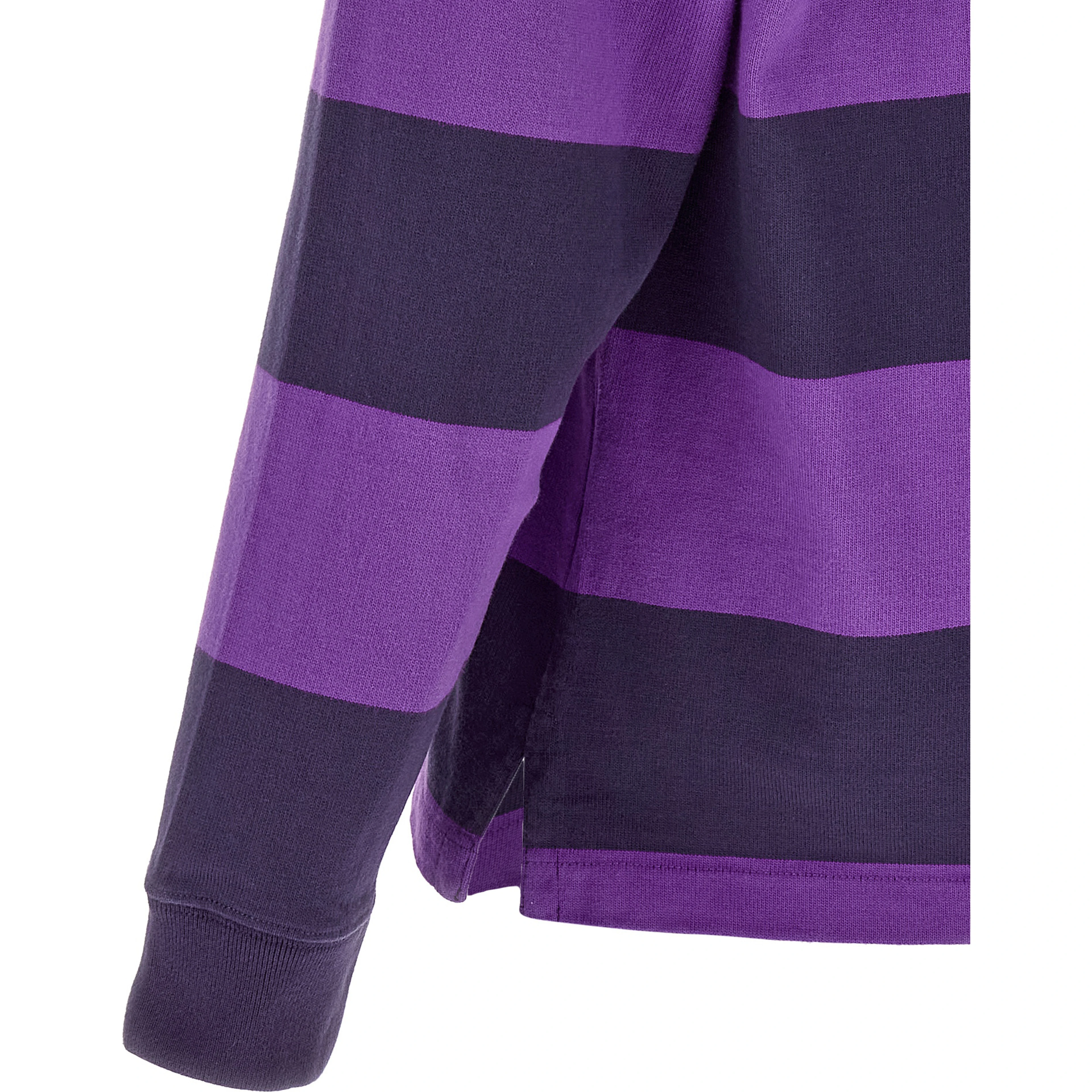 Purple Cotton Polo Shirt