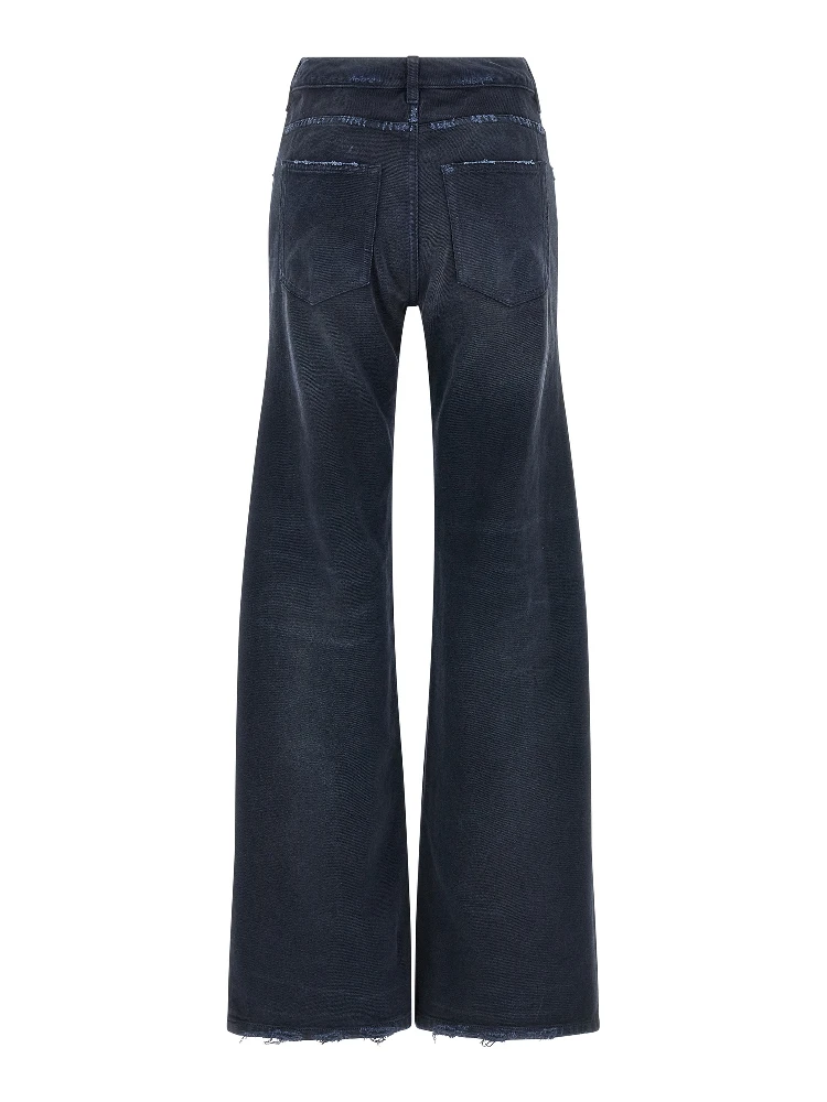 Blue Cotton Flared Jeans alternative