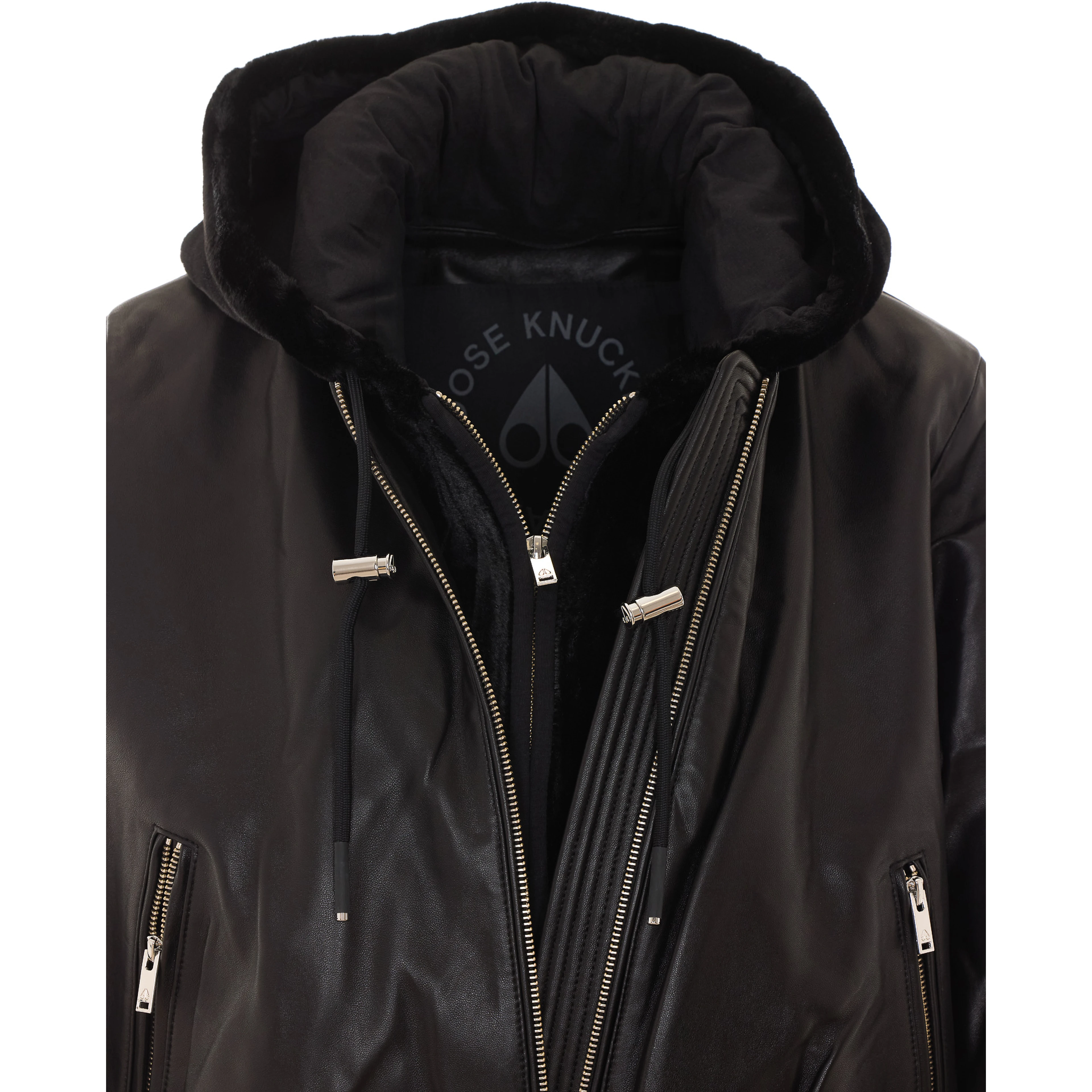 Moose Knuckles Jackets Black