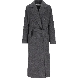 MAX MARA Coats Grey