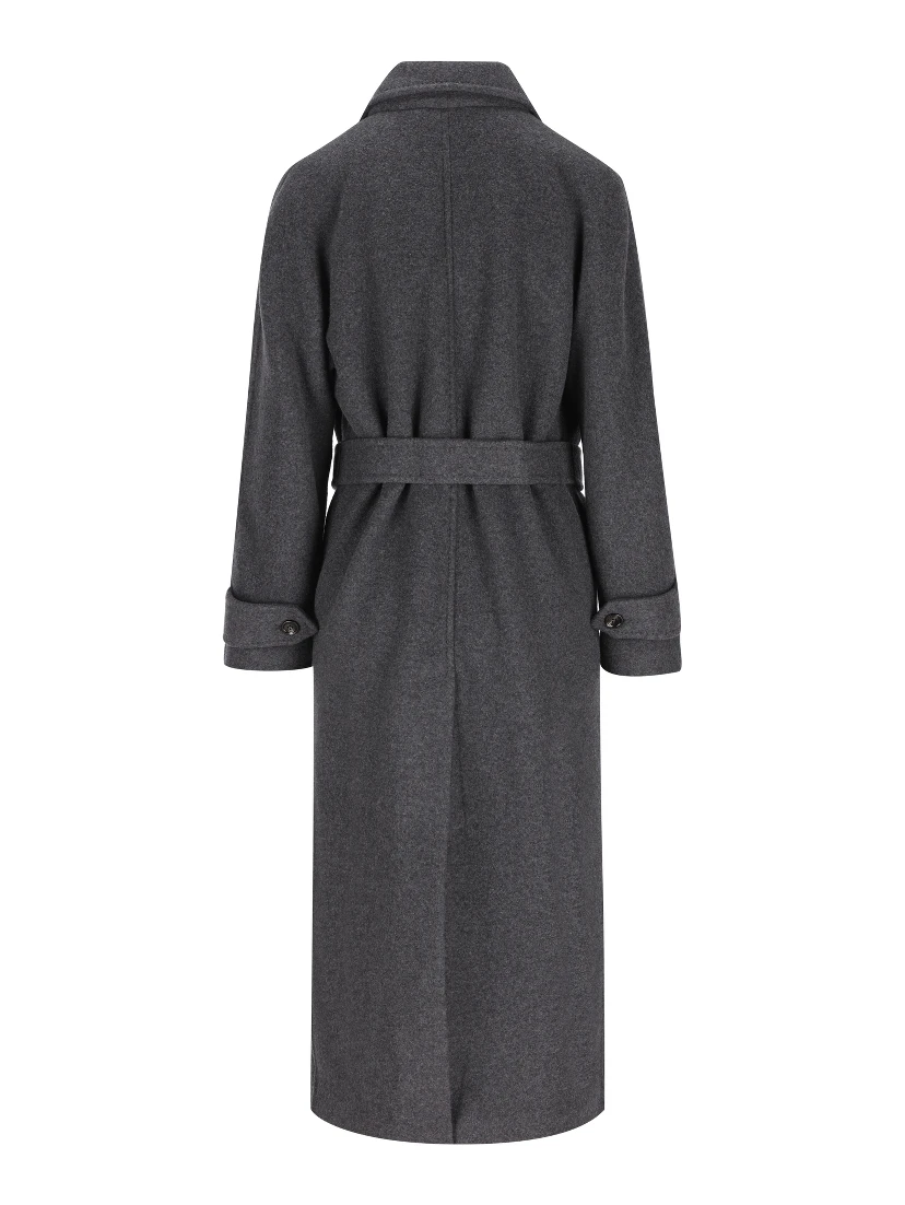 MAX MARA Coats Grey