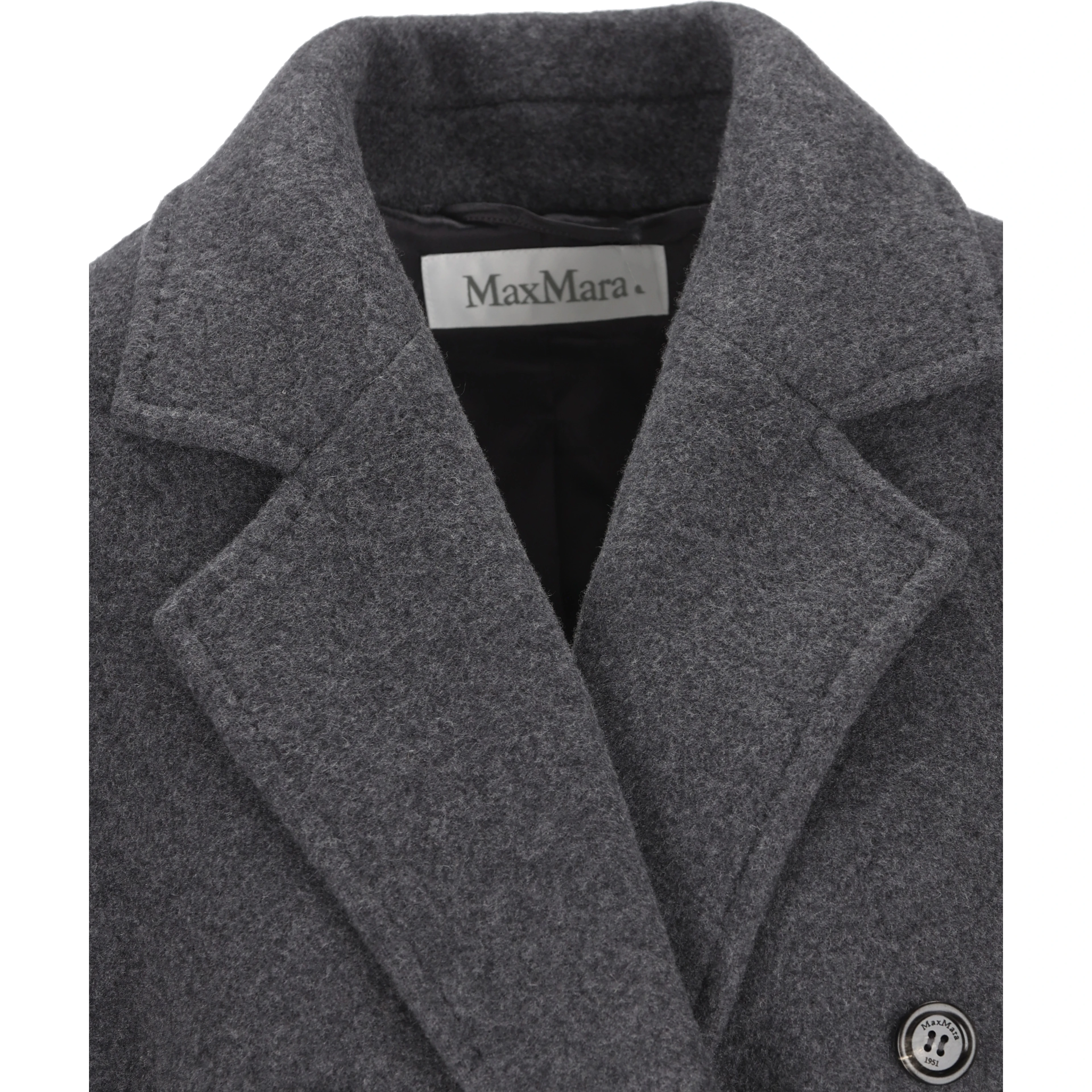 MAX MARA Coats Grey