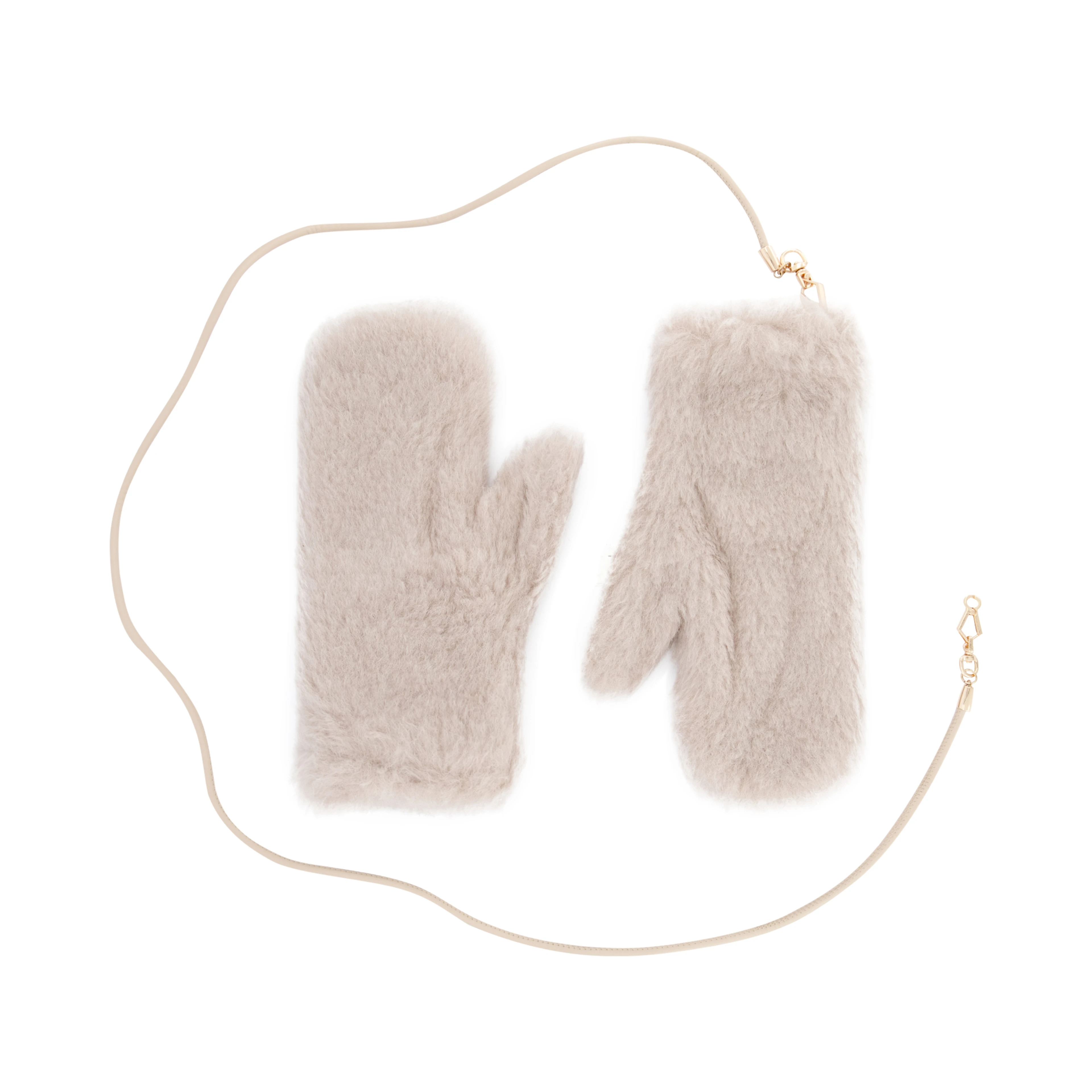 MAX MARA Gloves Beige