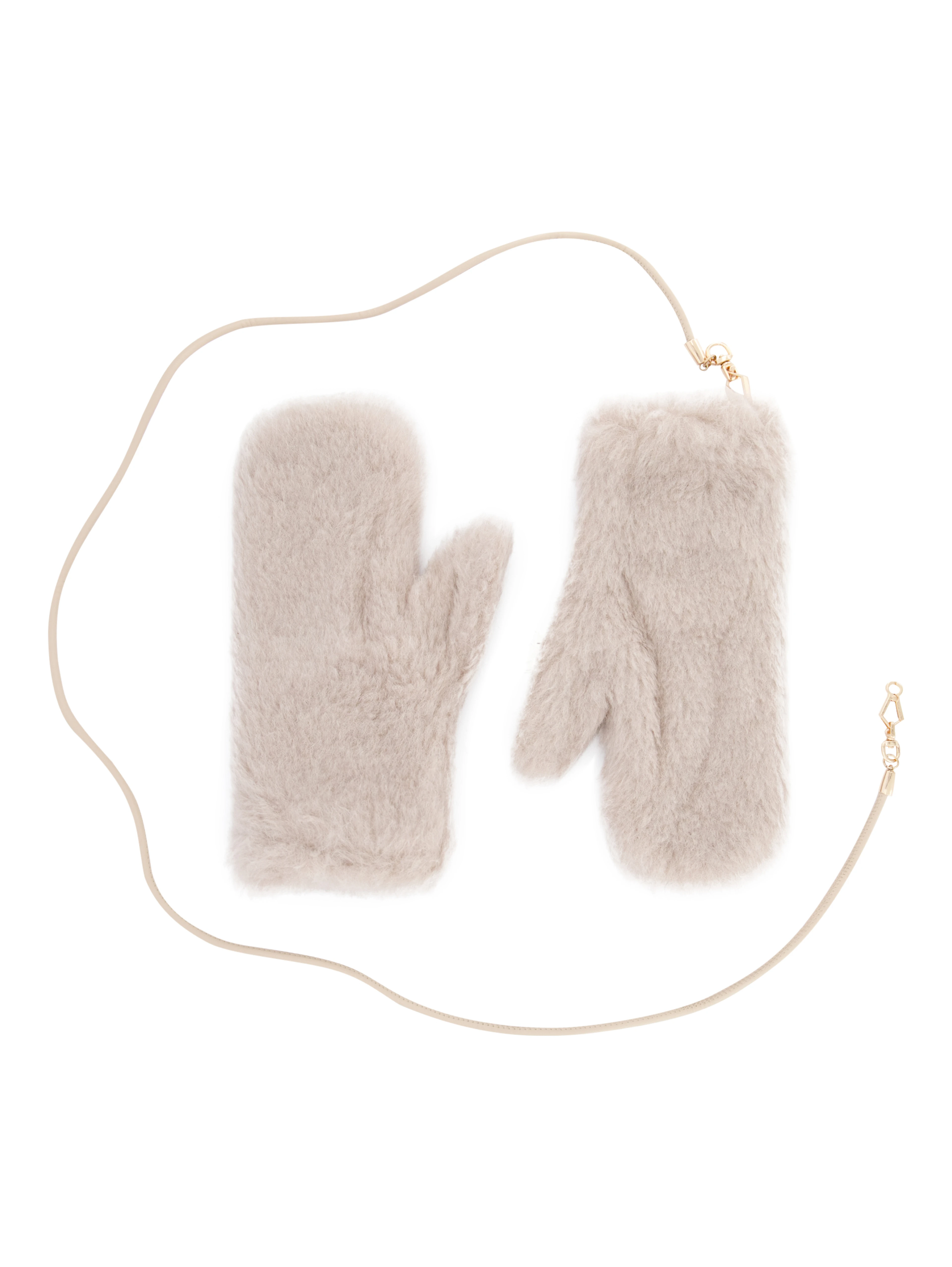 MAX MARA Gloves Beige