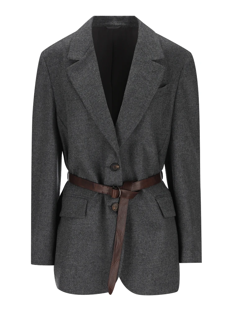 Brunello Cucinelli Jackets Grey