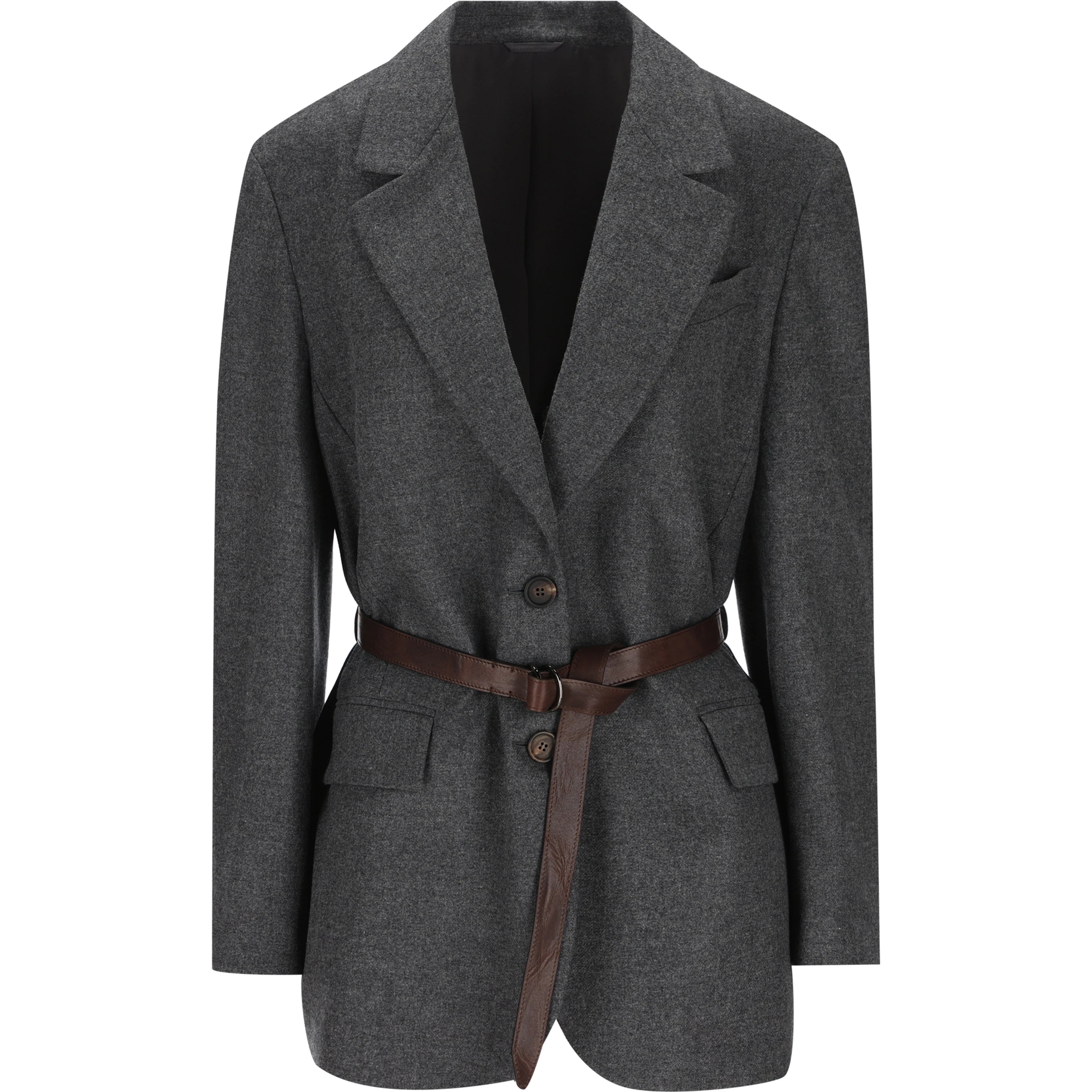 Brunello Cucinelli Jackets Grey