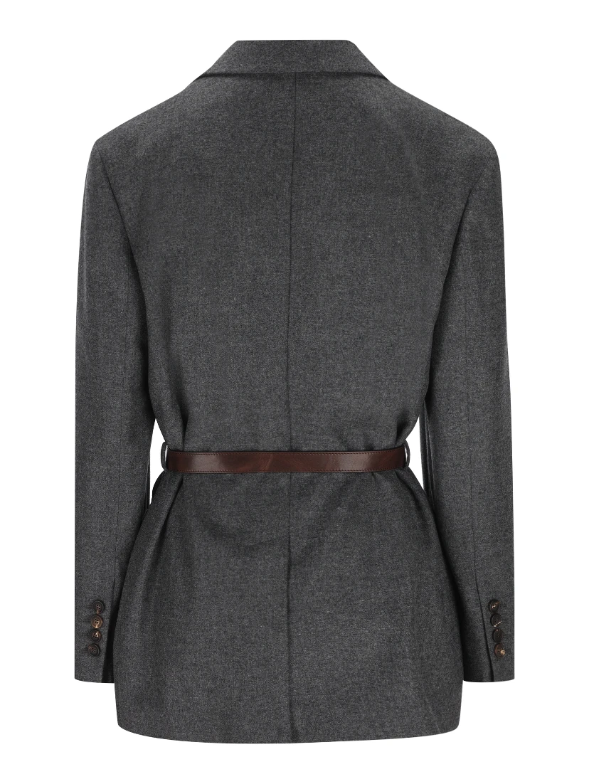 Brunello Cucinelli Jackets Grey