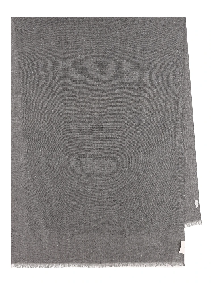 BRUNELLO CUCINELLI Scarfs Grey