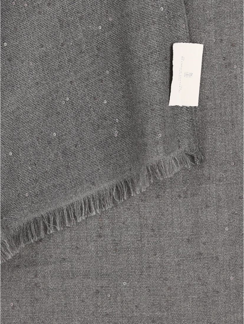 BRUNELLO CUCINELLI Scarfs Grey