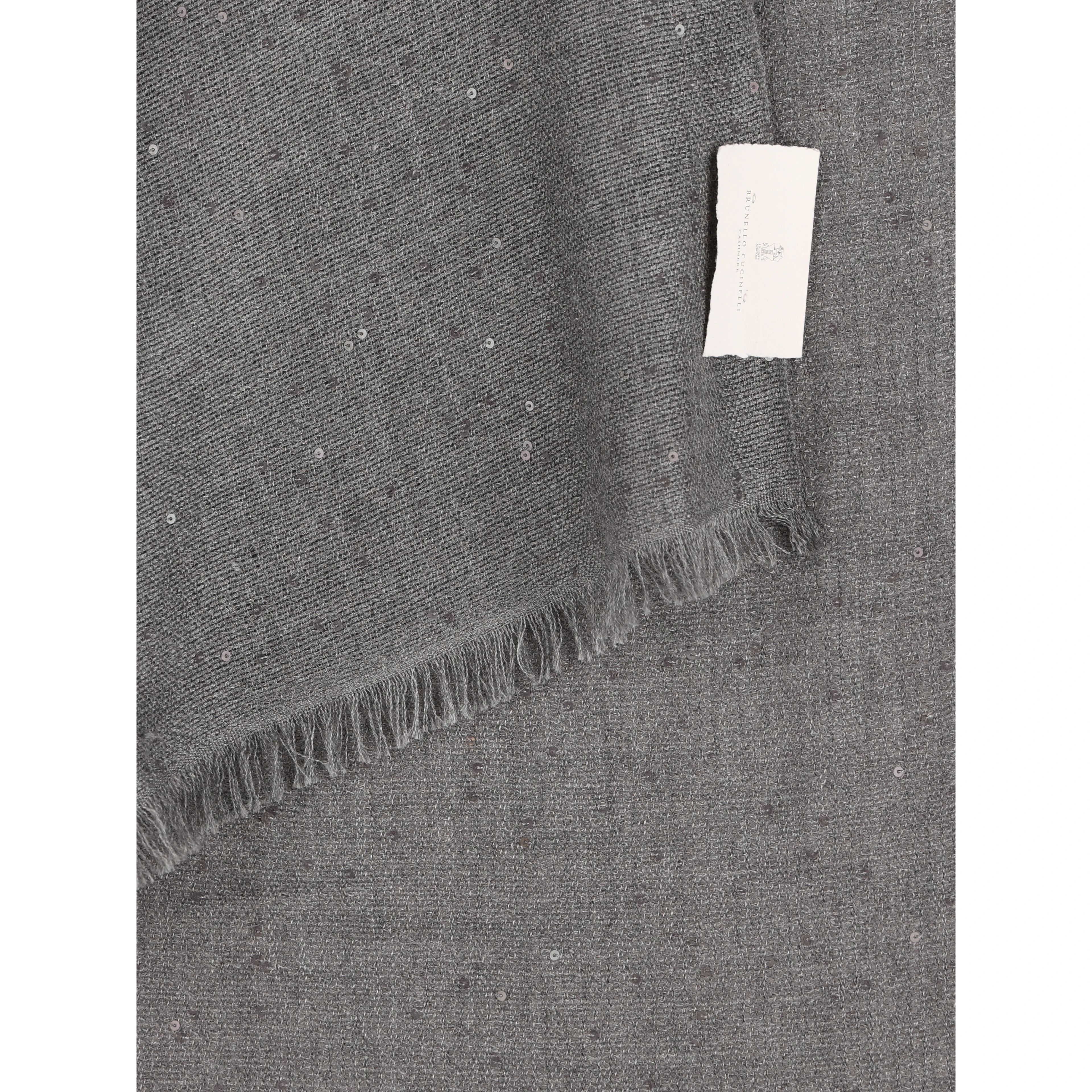 BRUNELLO CUCINELLI Scarfs Grey