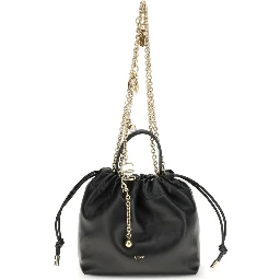 Black Calf Leather Bos Taurus Shoulder Bag