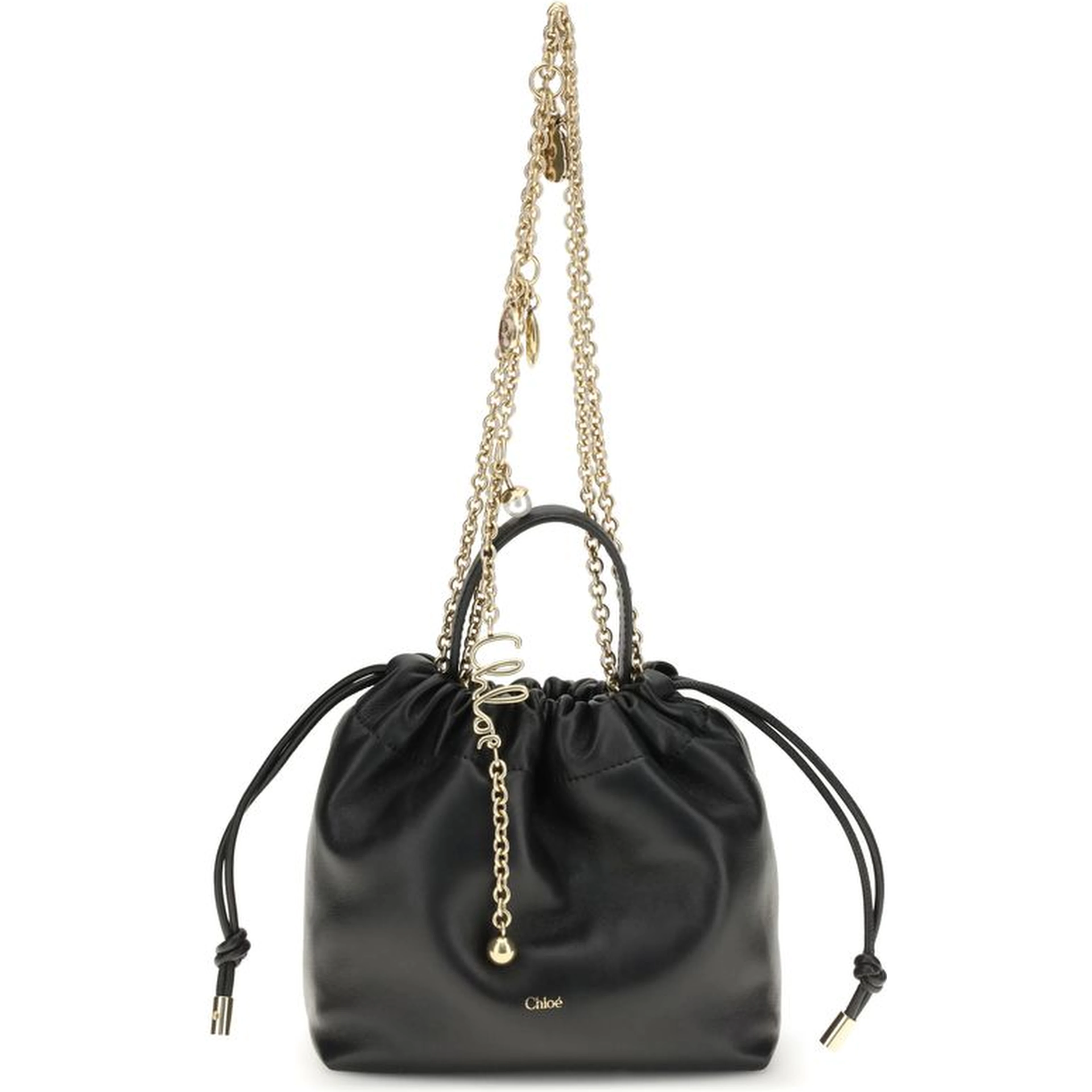 Black Calf Leather Bos Taurus Shoulder Bag