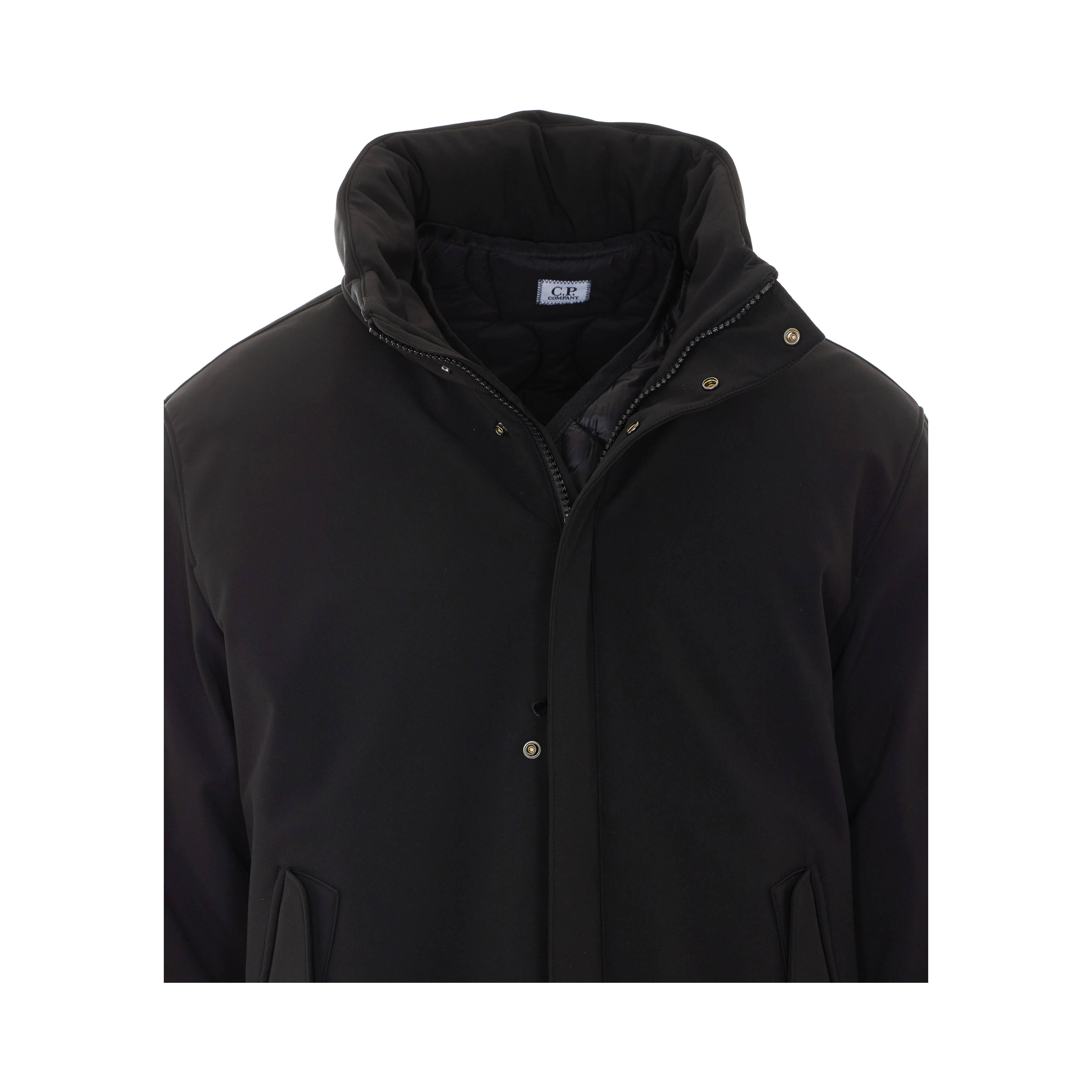 C.P. COMPANY Coats Black