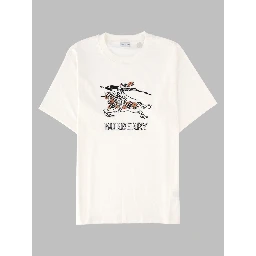 T-shirt in cotone con Knight Check
