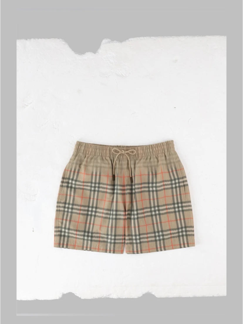 costume con stampa check