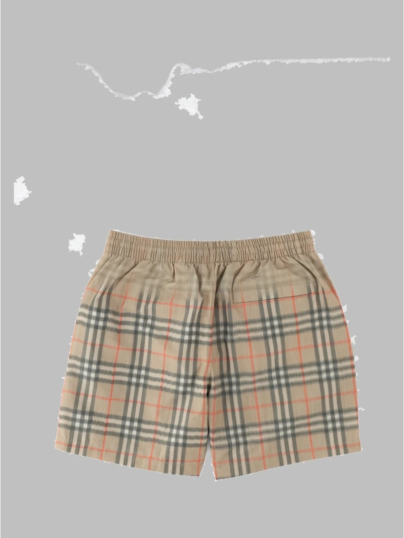 costume con stampa check