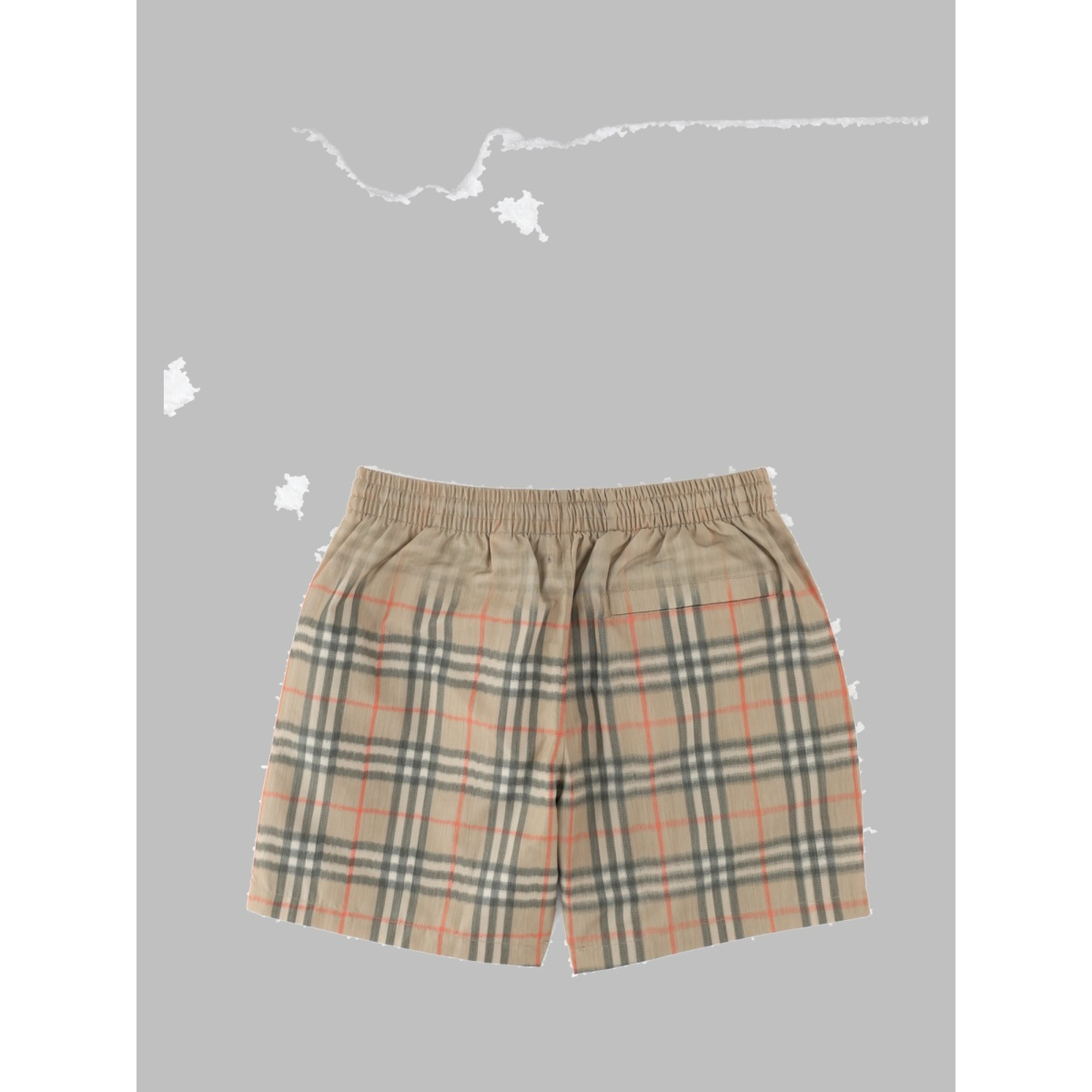 costume con stampa check