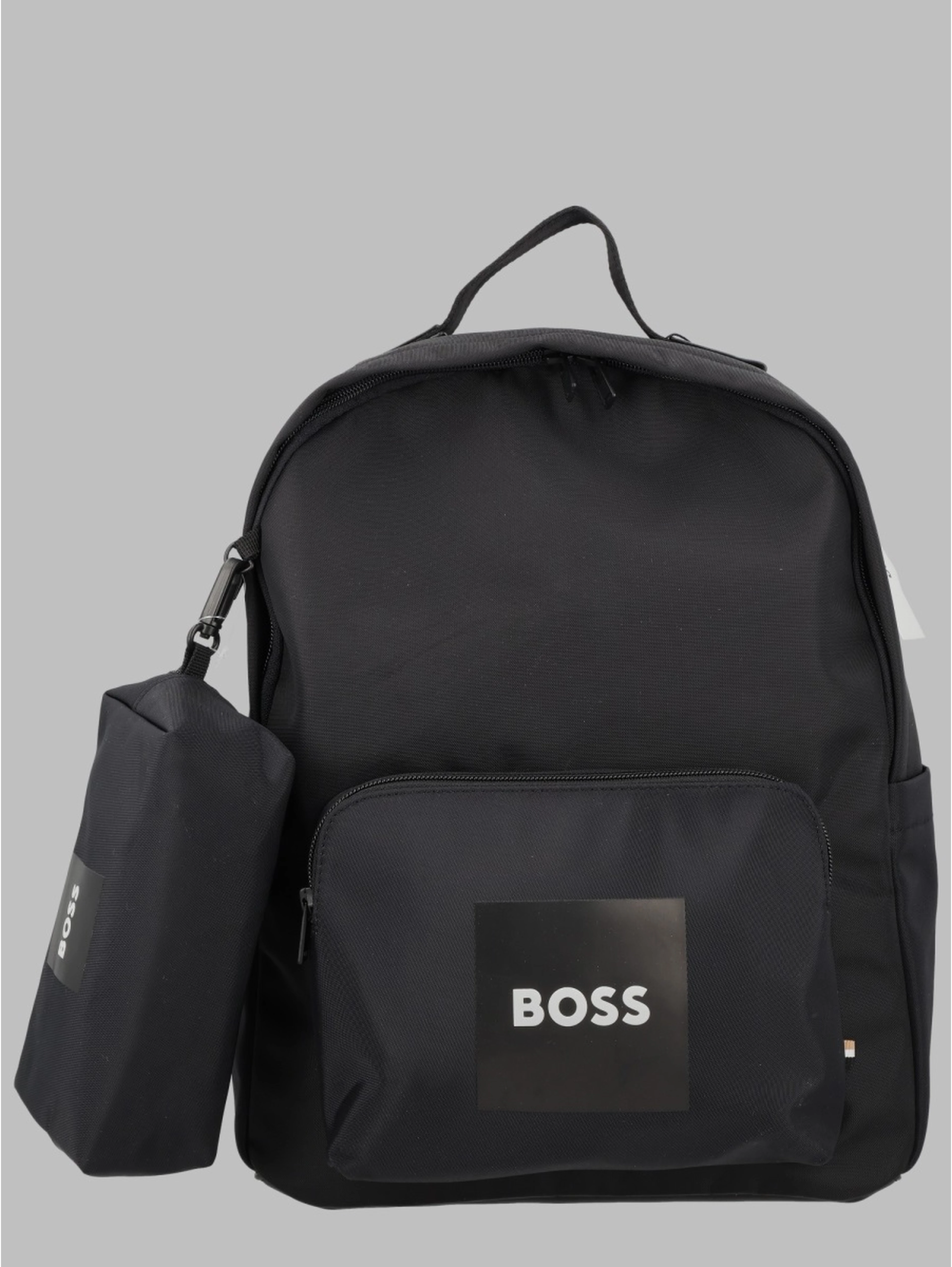 Zaino con logo e astuccio coordinato