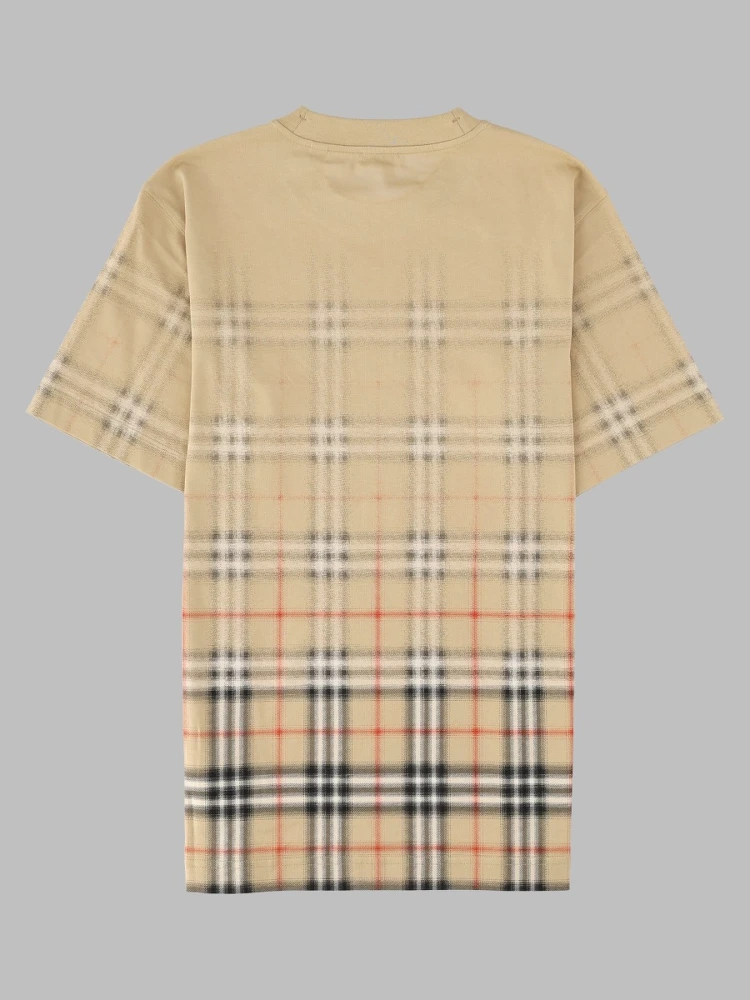 t-shirt con stampa check alternative