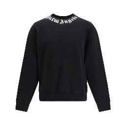 Black Cotton Sweatshirt