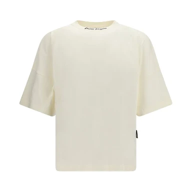 Beige Cotton T-Shirt