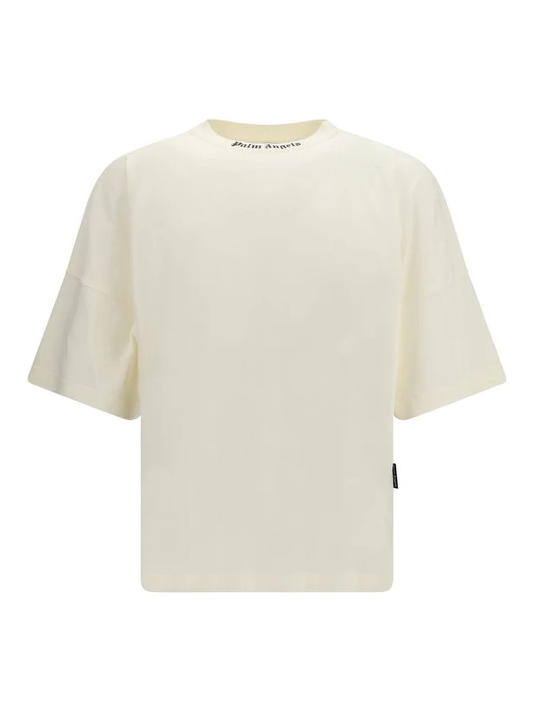 Beige Cotton T-Shirt