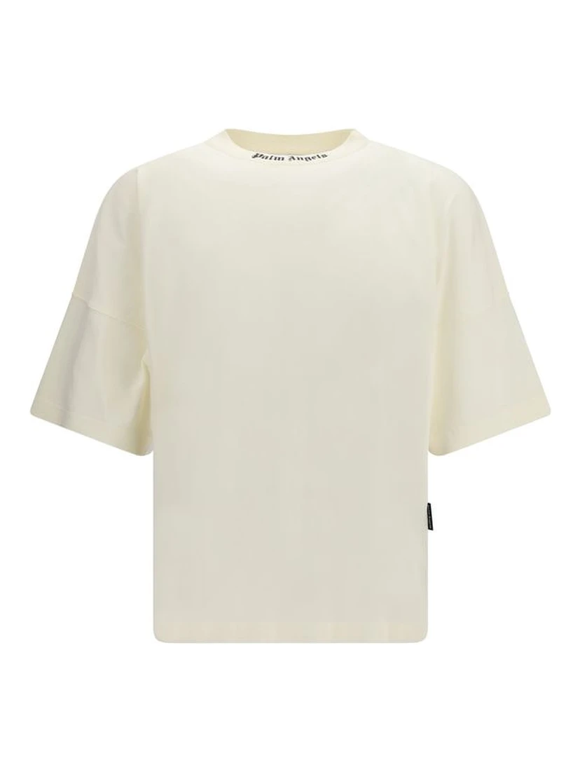 Beige Cotton T-Shirt
