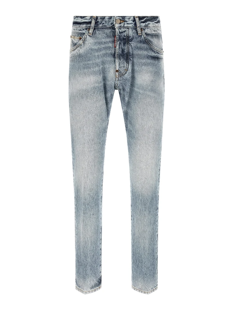 Blue Cotton Jeans Denim