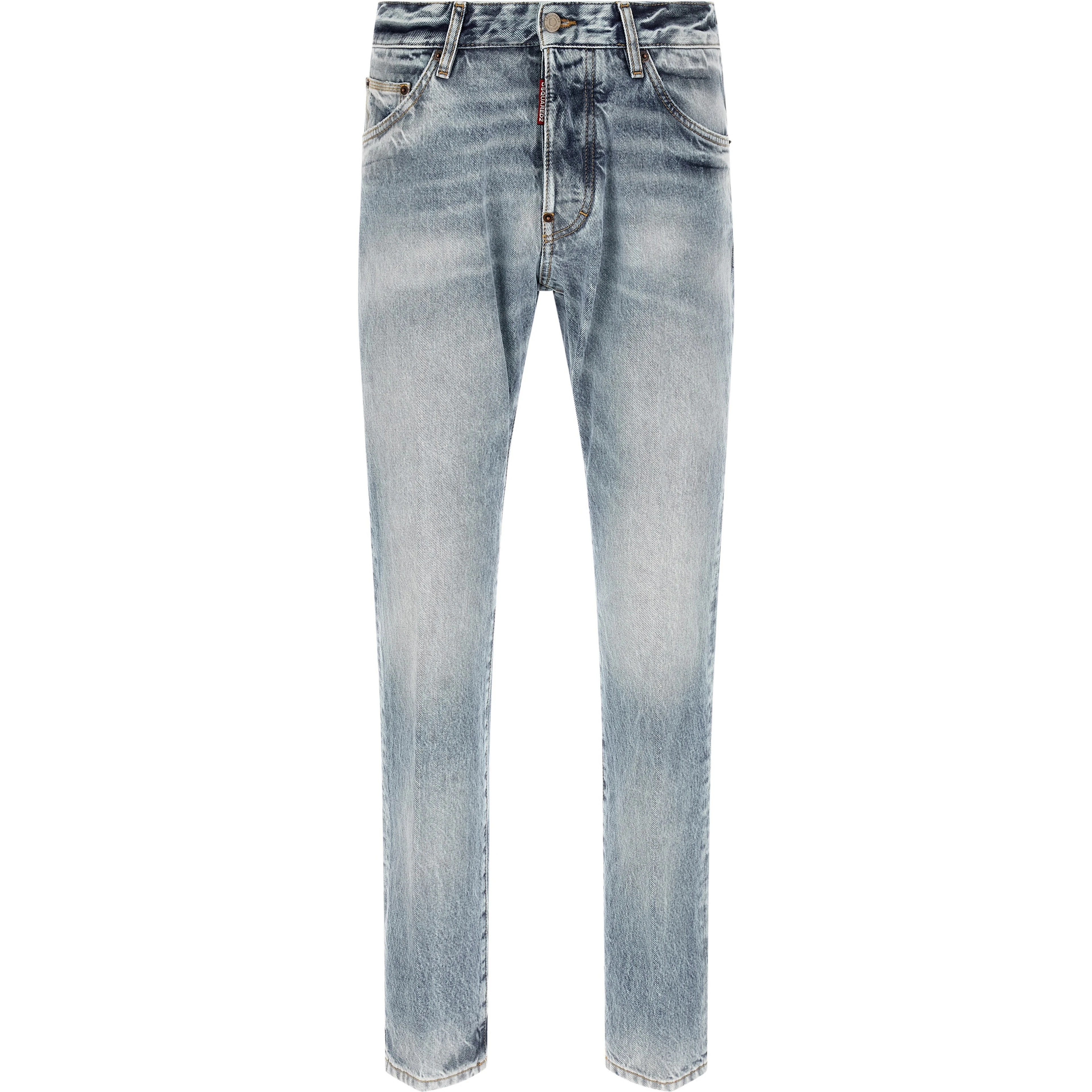 Blue Cotton Jeans Denim