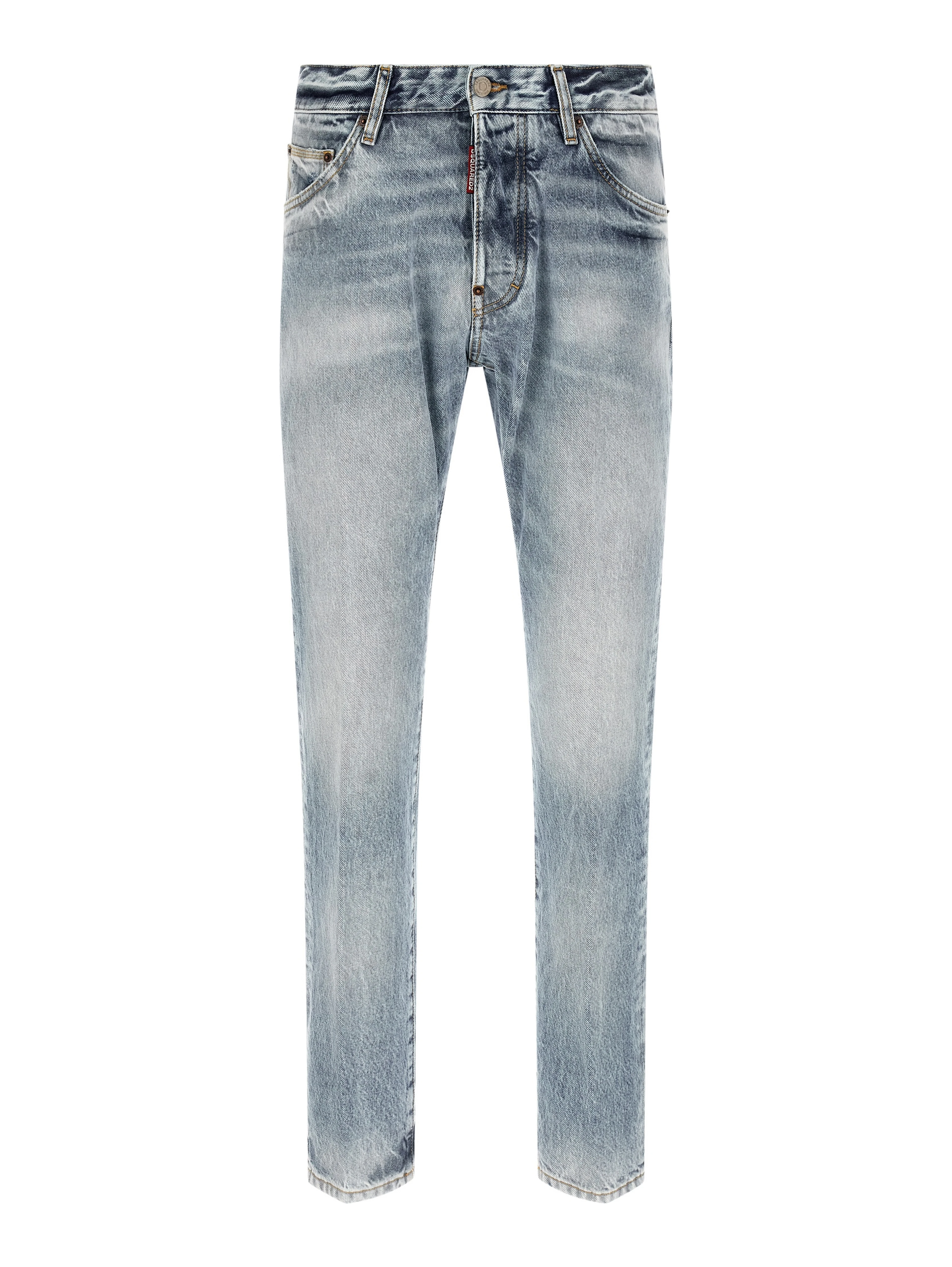 Blue Cotton Jeans Denim