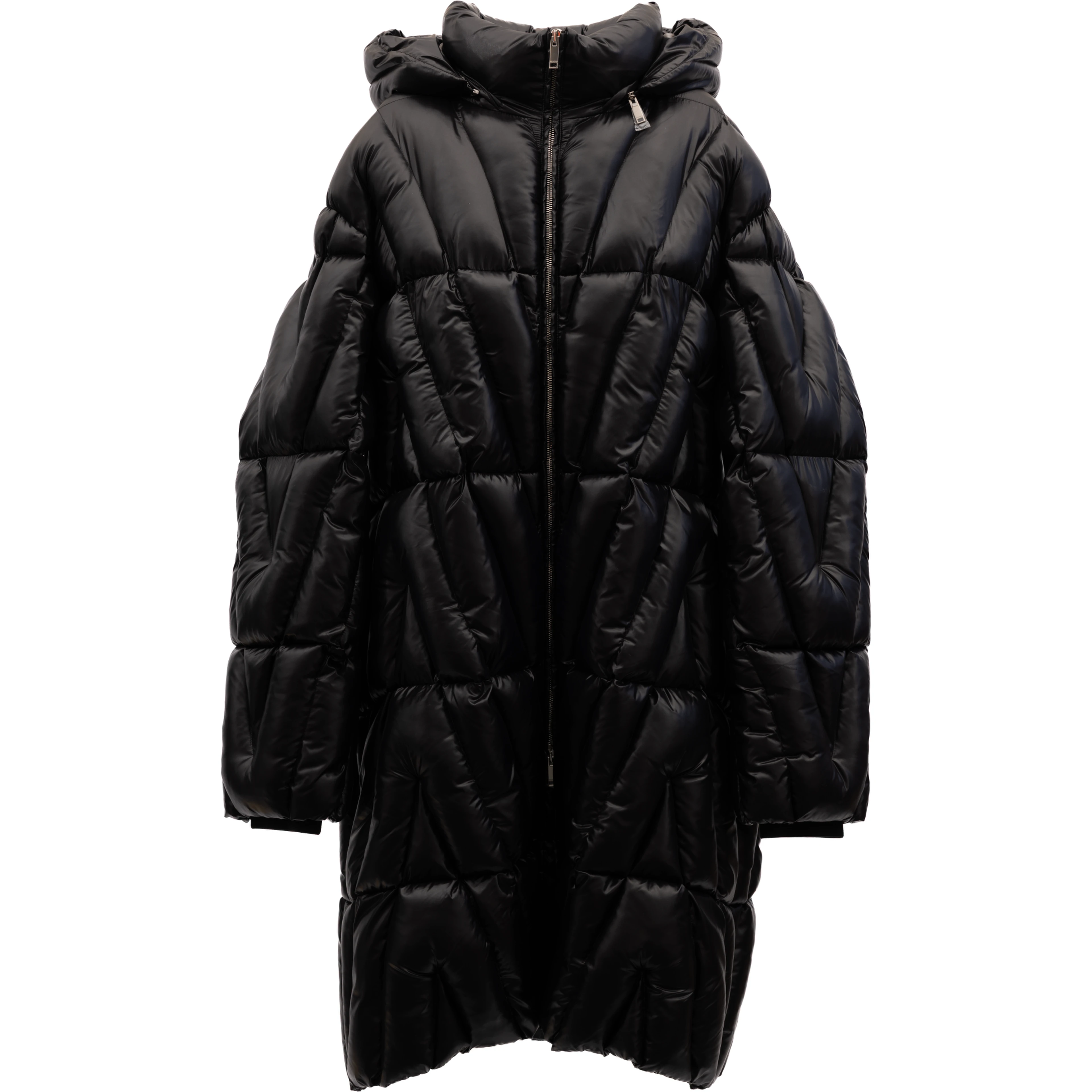 Black Women Wool Coat
