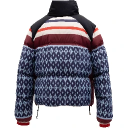 Women Wool Coat in Burgundy