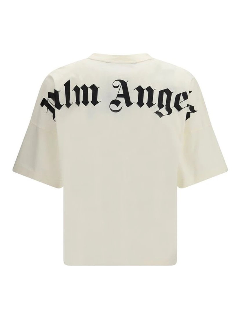 Beige Cotton T-Shirt