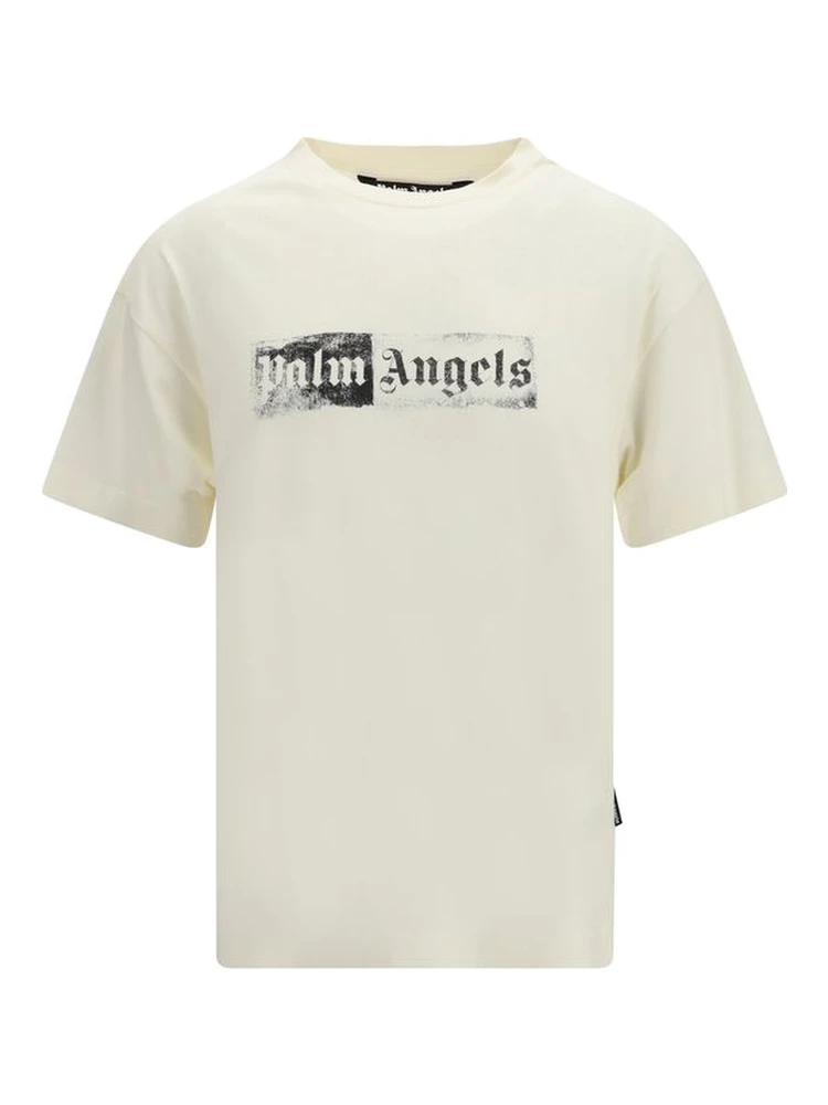Beige Cotton T-Shirt