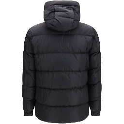 Black Goose Down Shell Jacket