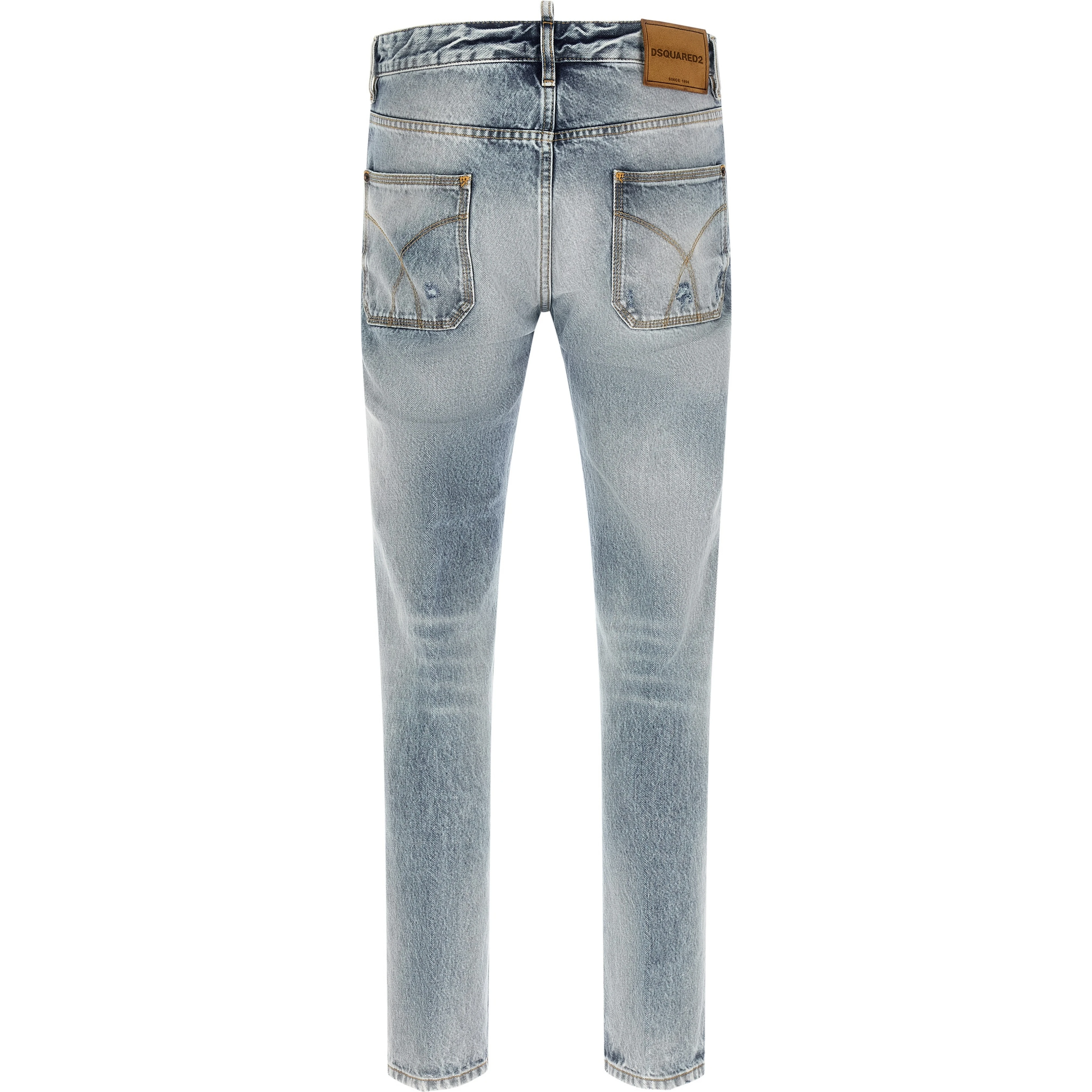 Blue Cotton Jeans Denim