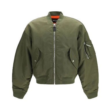 Bicolor Nylon Bomber
