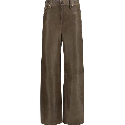 Brown Leather Pants